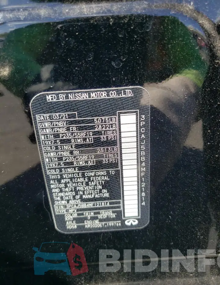 3PCAJ5BB4MF121814 Photo# 14