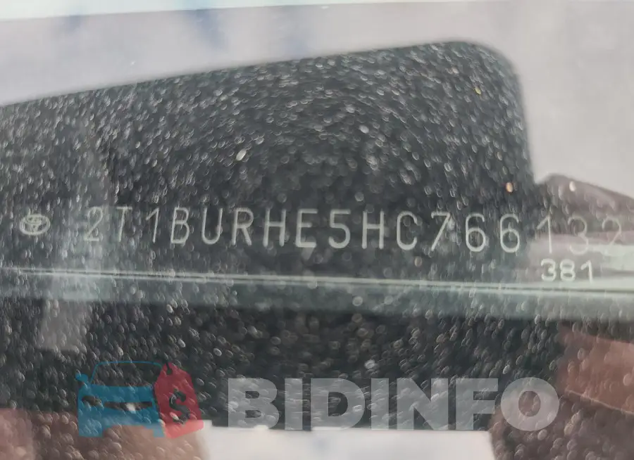 2T1BURHE5HC766132 Photo# 12