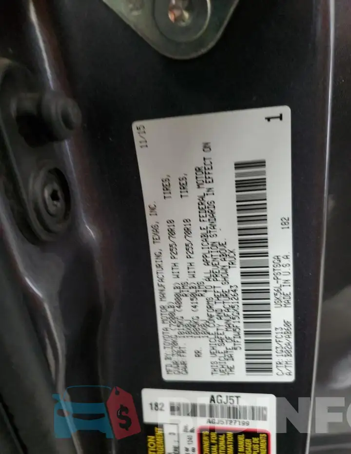 5TFDW5F15GX512643 Photo# 12