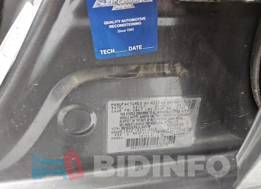 3N1CE2CPXJL360175 Photo# 13