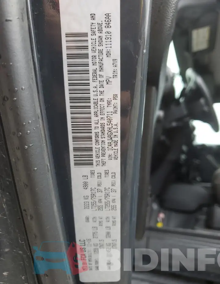 1C4AJWAGXHL540711 Photo# 12
