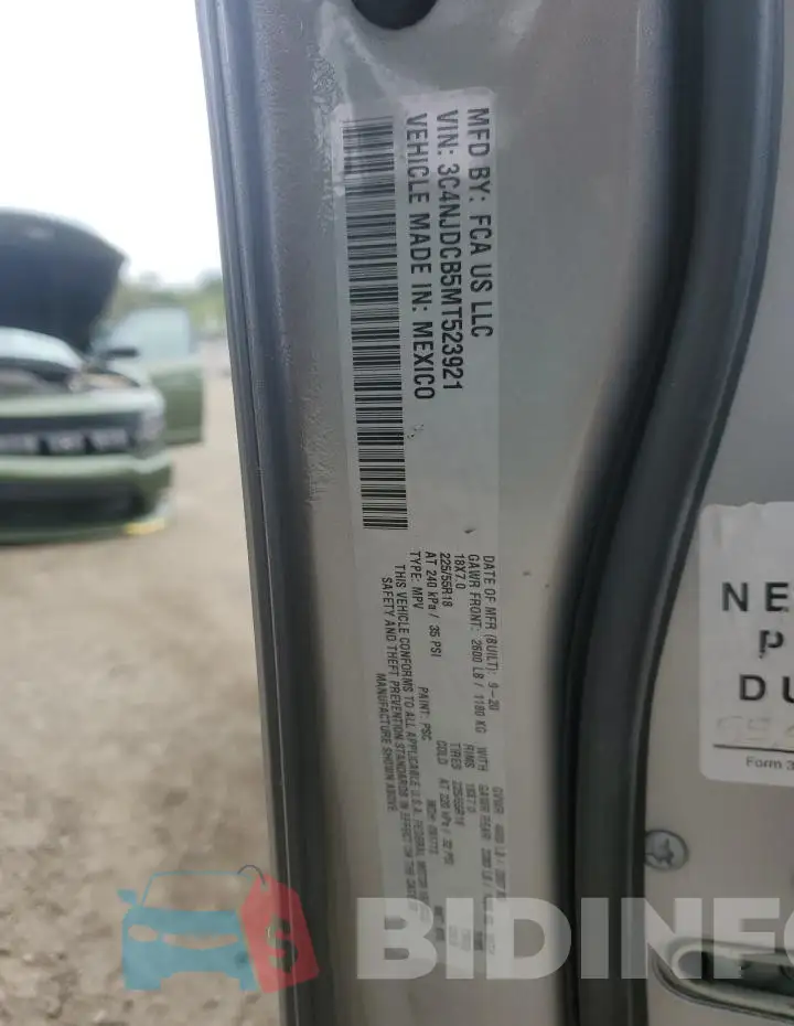 3C4NJDCB5MT523921 Photo# 12