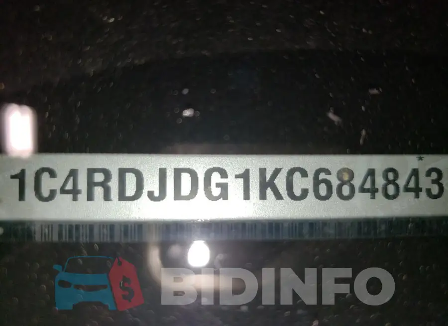 1C4RDJDG1KC684843 Photo# 13