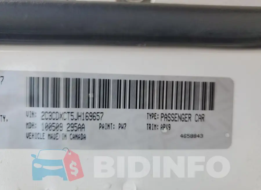 2C3CDXCT5JH169657 Photo# 12