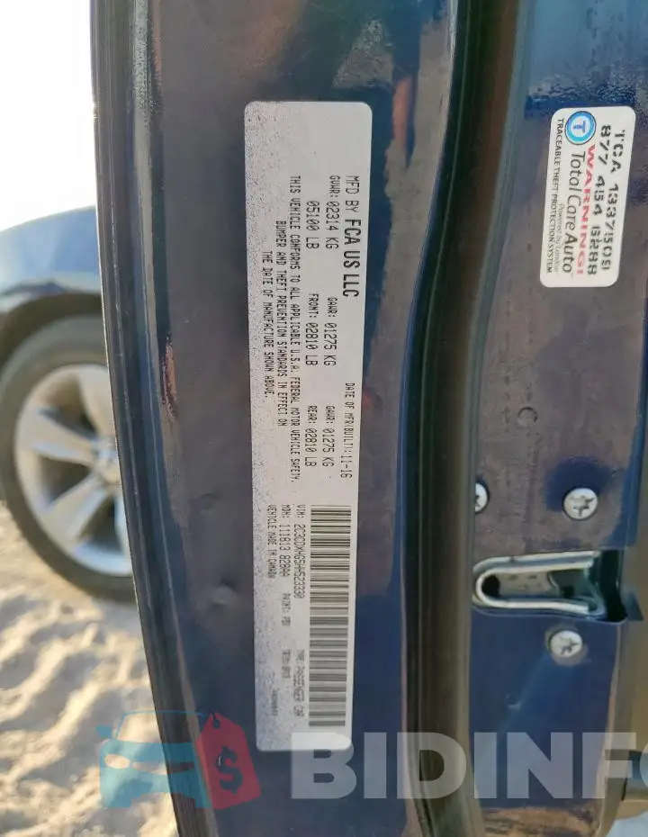 2C3CDXHG5HH523330 Photo# 12