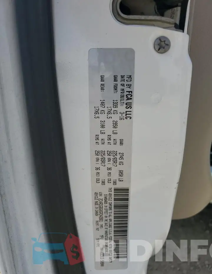 2C4RDGBG0GR342661 Photo# 13