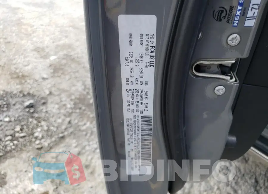 3C4PDCGB2LT206150 Photo# 13