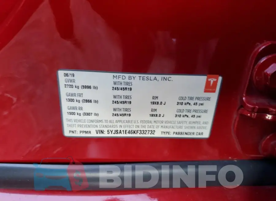 5YJSA1E46KF332732 Photo# 12