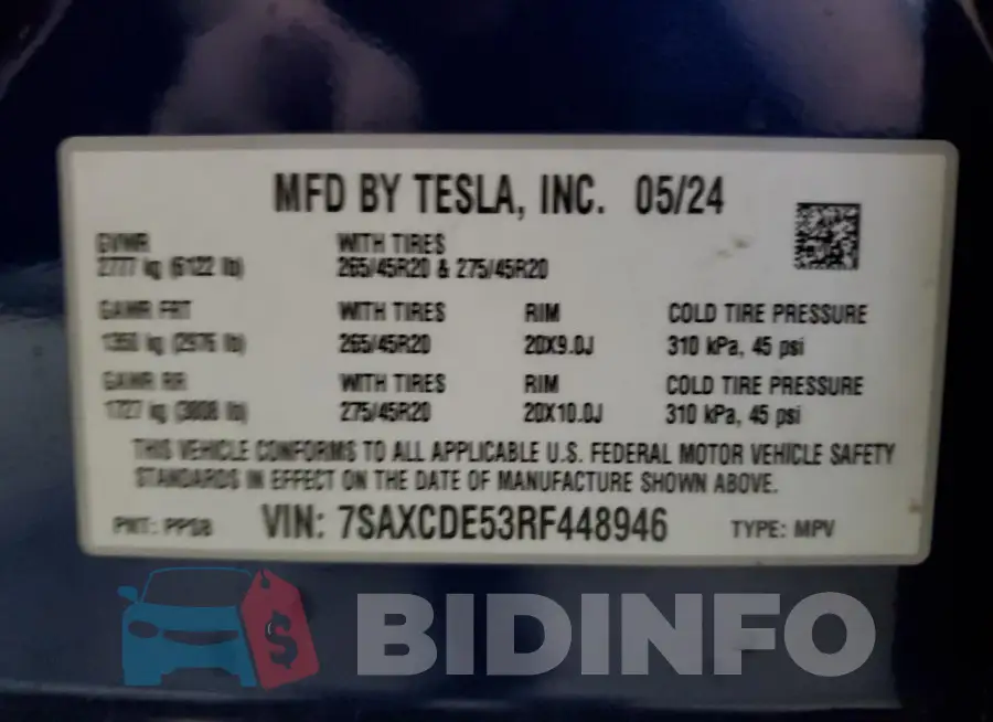 7SAXCDE53RF448946 Photo# 12
