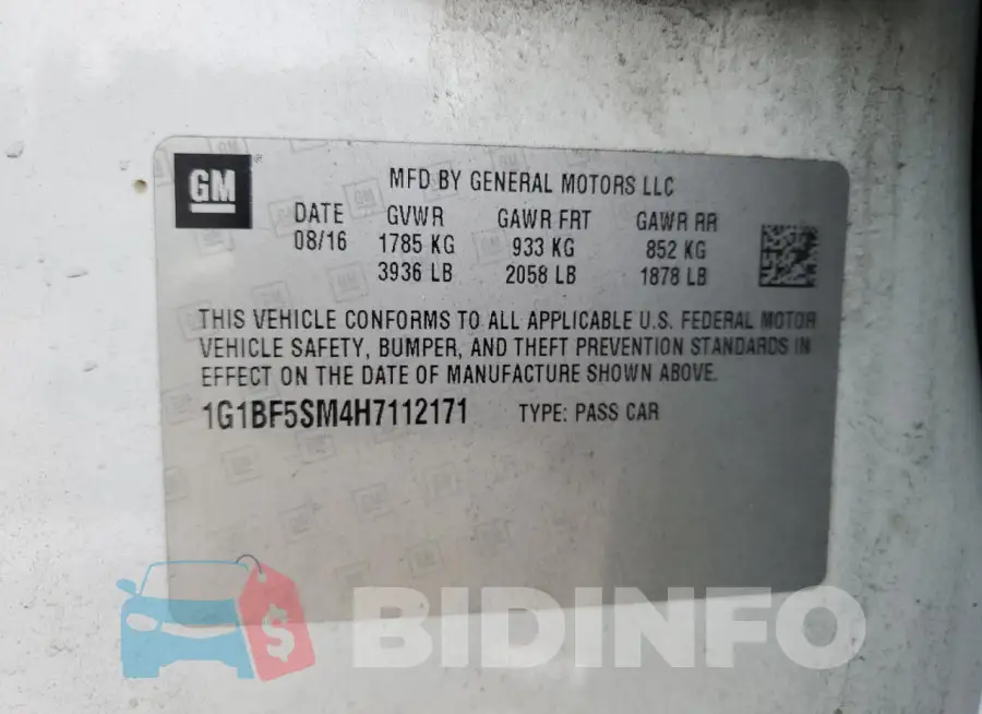 1G1BF5SM4H7112171 Photo# 12