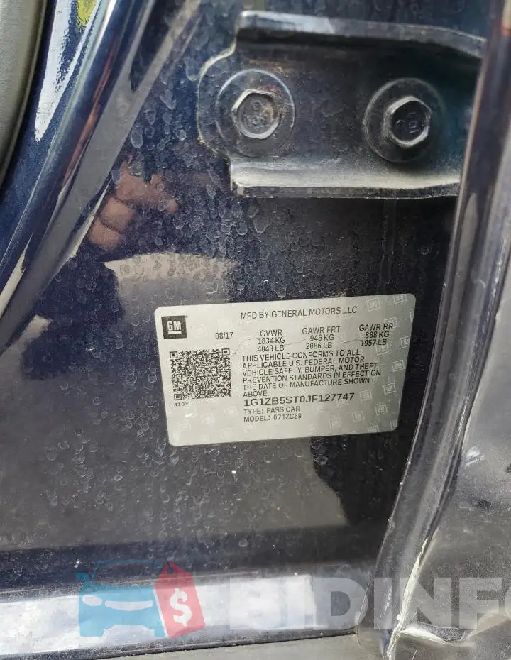 1G1ZB5ST0JF127747 Photo# 12