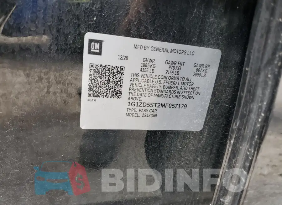 1G1ZD5ST2MF057179 Photo# 12