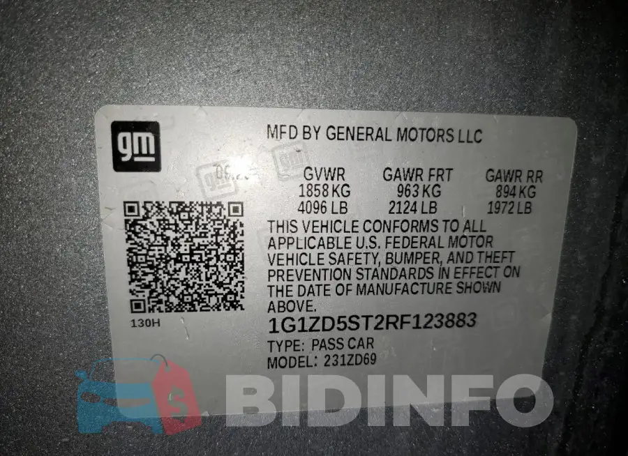1G1ZD5ST2RF123883 Photo# 12