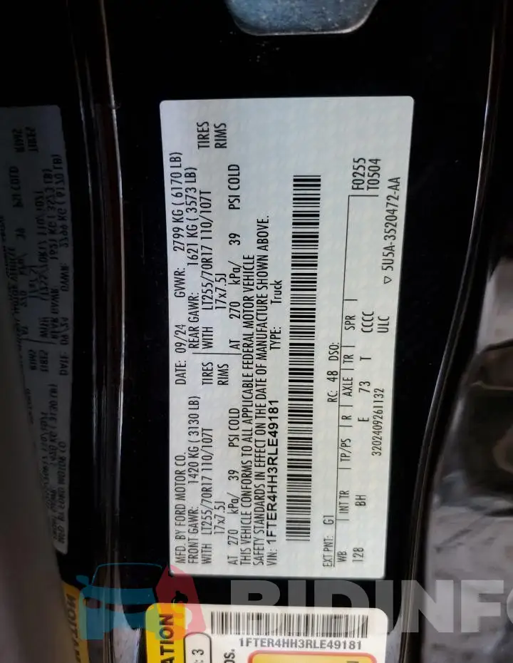 1FTER4HH3RLE49181 Photo# 13