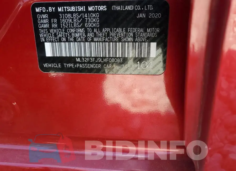 ML32F3FJ9LHF08083 Photo# 13