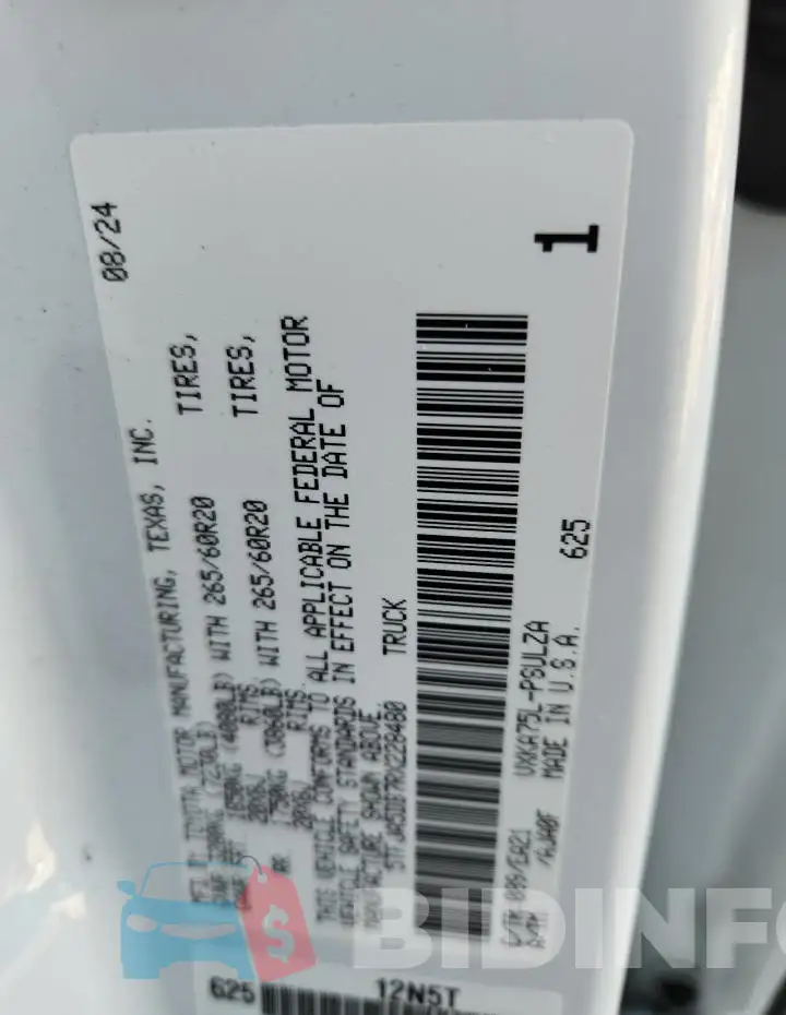 5TFJA5DB7RX228480 Photo# 13