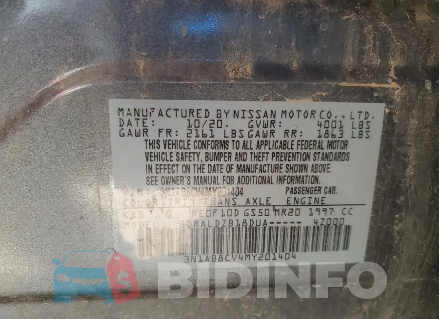 3N1AB8CV4MY201404 Photo# 12