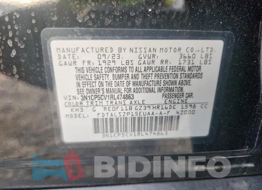 3N1CP5CV1RL474863 Photo# 13