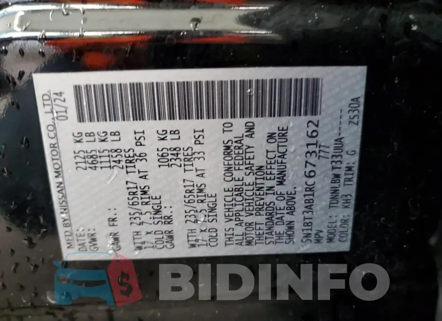 5N1BT3AB1RC673162 Photo# 13