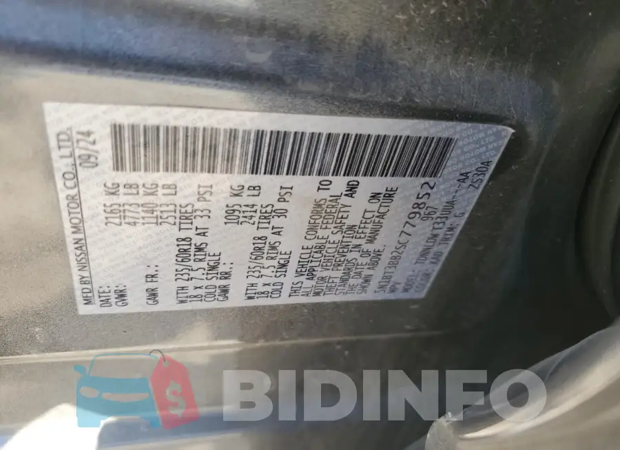 5N1BT3BB2SC779852 Photo# 14