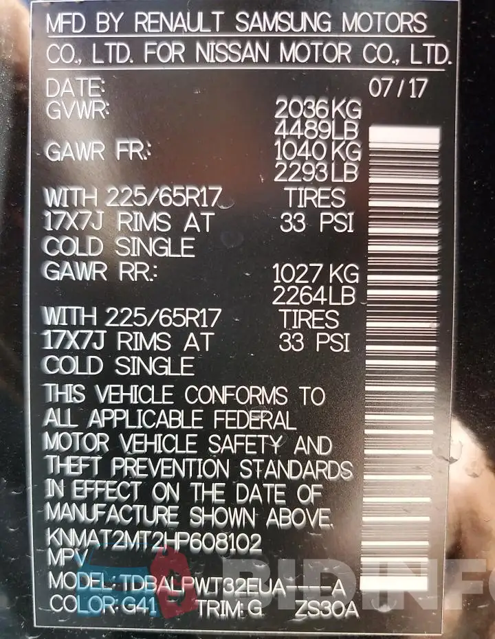 KNMAT2MT2HP608102 Photo# 13