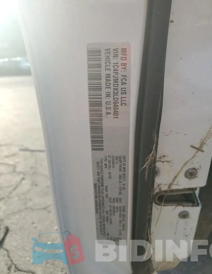 1C4PJMDX3LD646401 Photo# 13