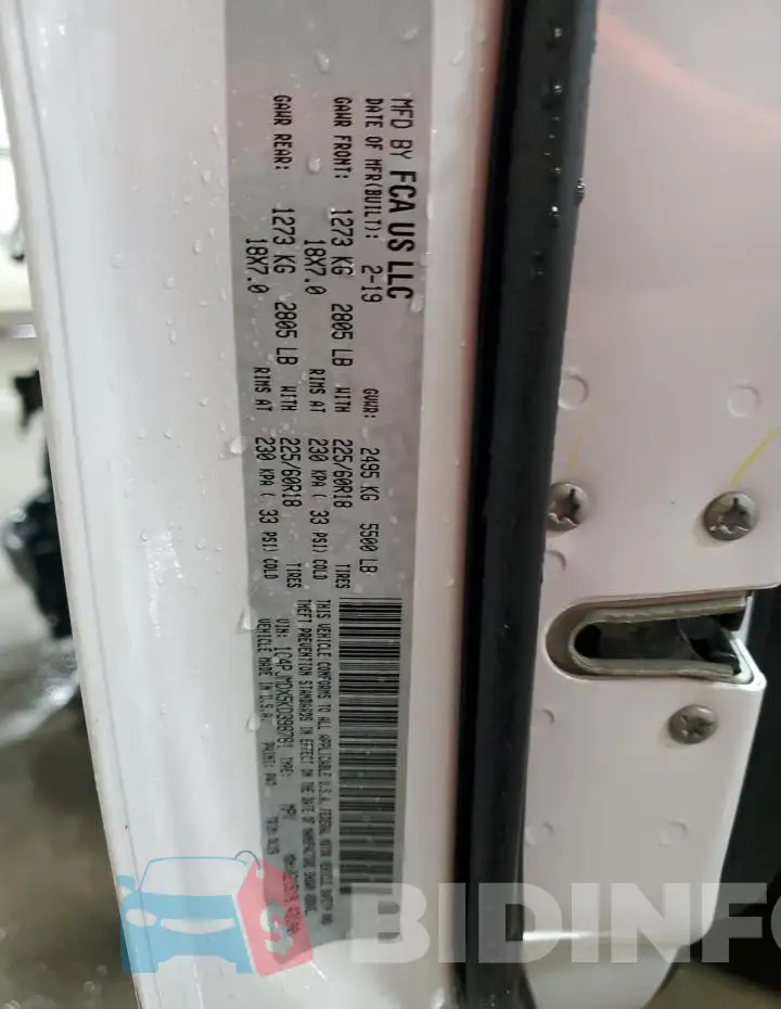 1C4PJMDX5KD398781 Photo# 14