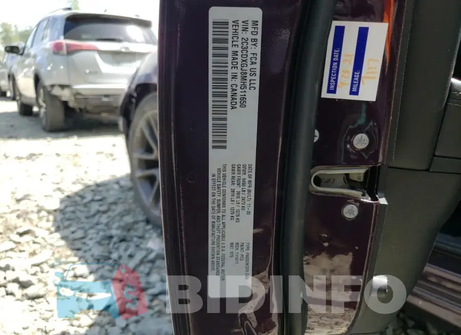 2C3CDXGJ8MH511650 Photo# 12