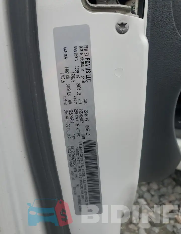 2C4RDGEG6KR510646 Photo# 13