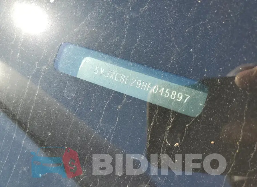 5YJXCBE29HF045897 Photo# 12