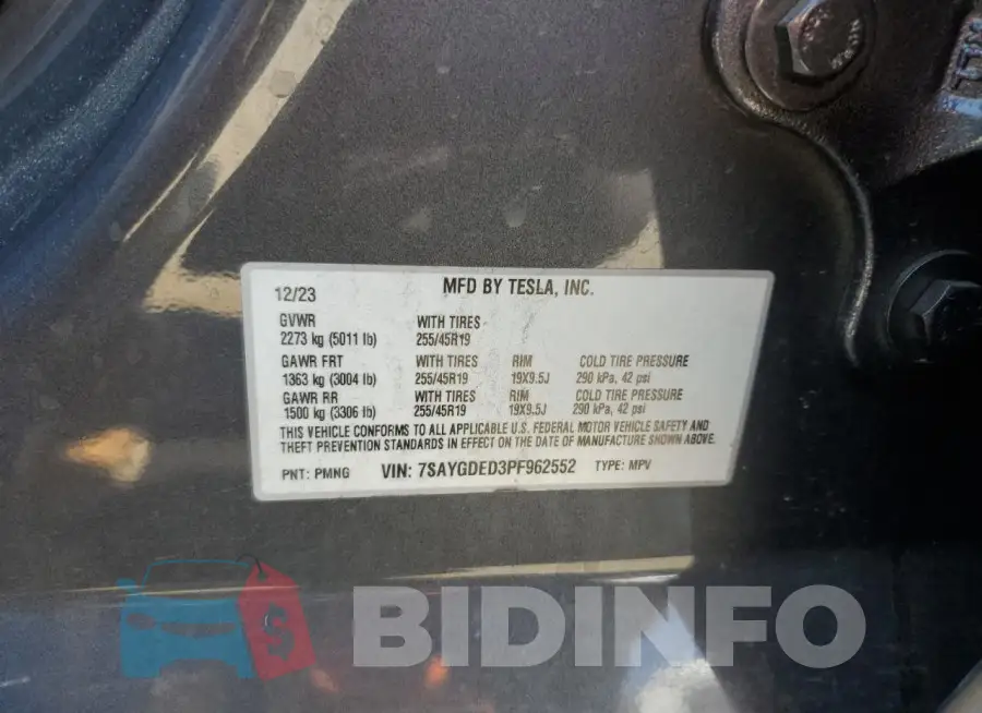 7SAYGDED3PF962552 Photo# 13
