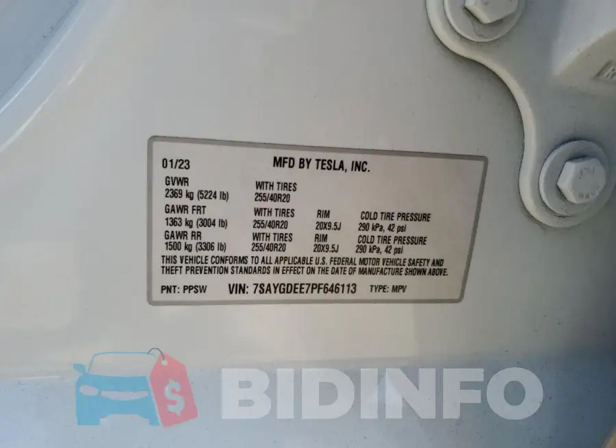 7SAYGDEE7PF646113 Photo# 14