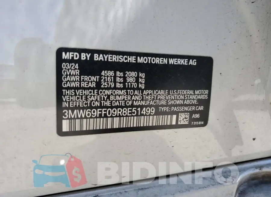 3MW69FF09R8E51499 Photo# 13
