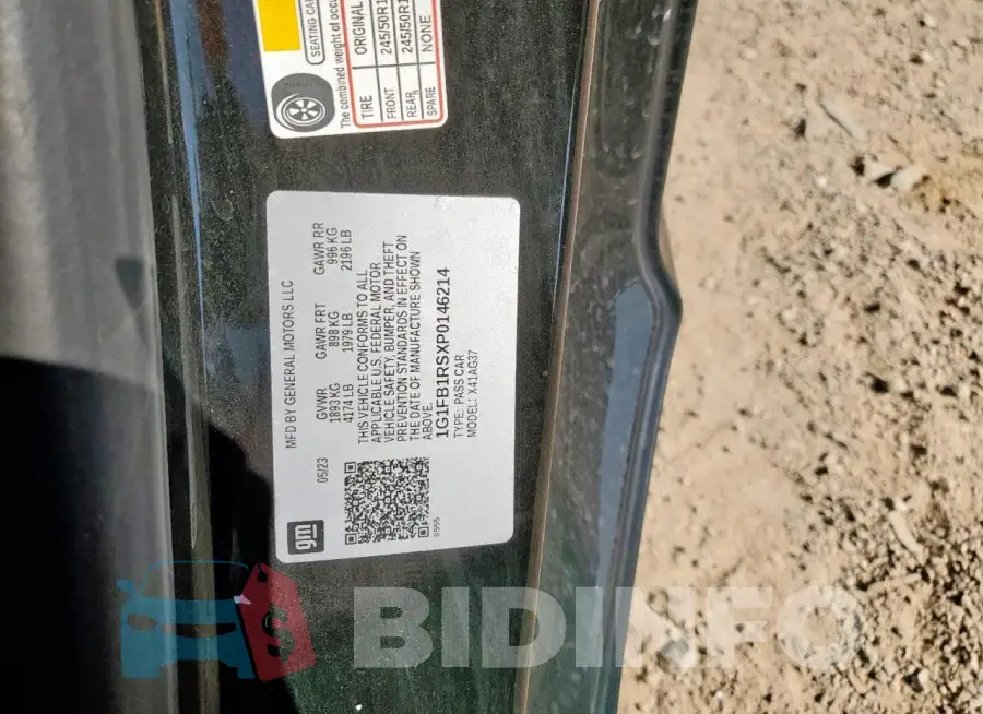 1G1FB1RSXP0146214 Photo# 13
