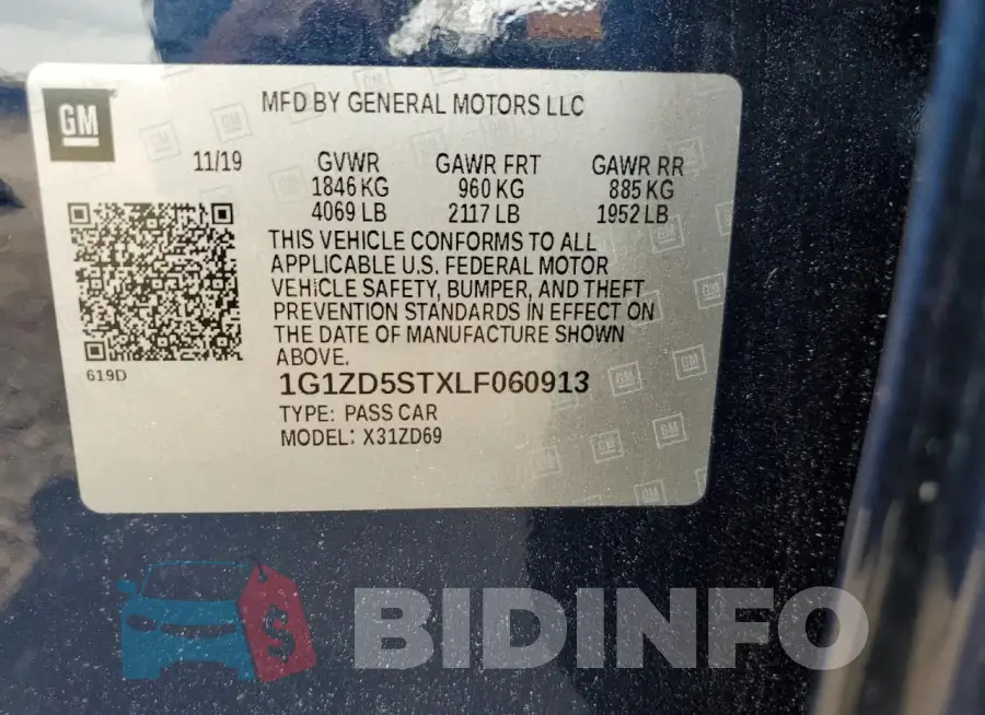 1G1ZD5STXLF060913 Photo# 12