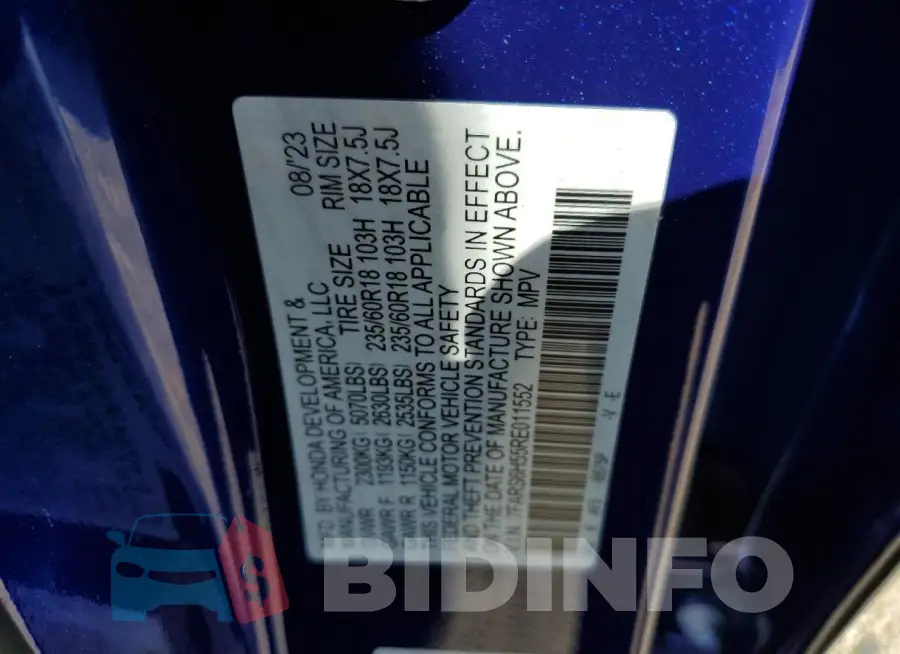 7FARS6H55RE011552 Photo# 13