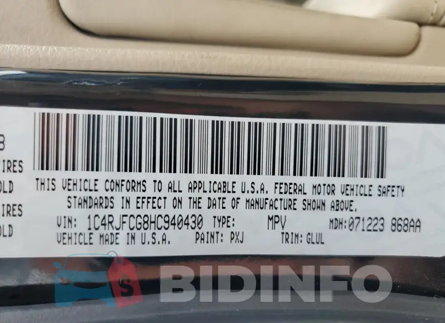 1C4RJFCG8HC940430 Photo# 13