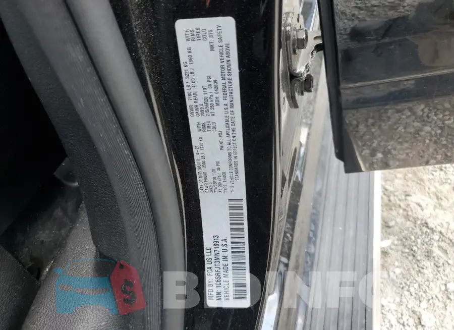 1C6SRFJT3MN718913 Photo# 12