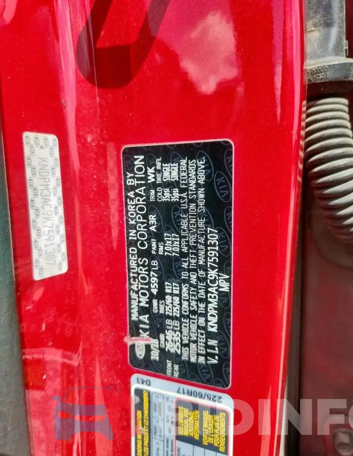 KNDPM3AC9K7591307 Photo# 13