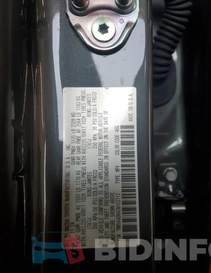 7MMVAADW4SN103712 Photo# 13