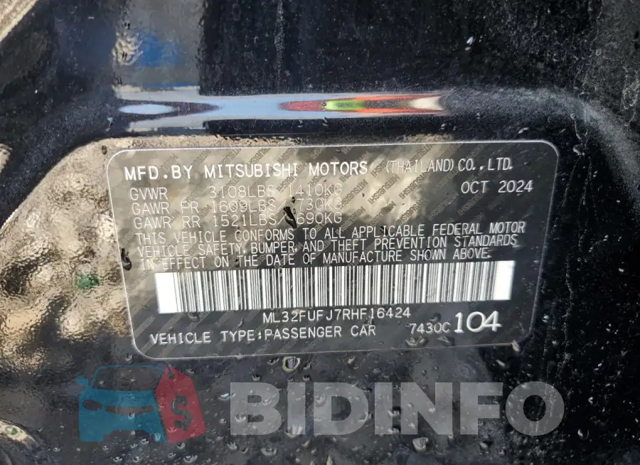 ML32FUFJ7RHF16424 Photo# 12