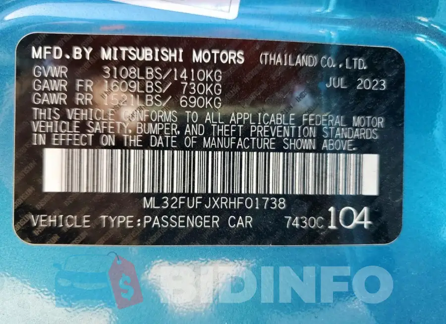 ML32FUFJXRHF01738 Photo# 14