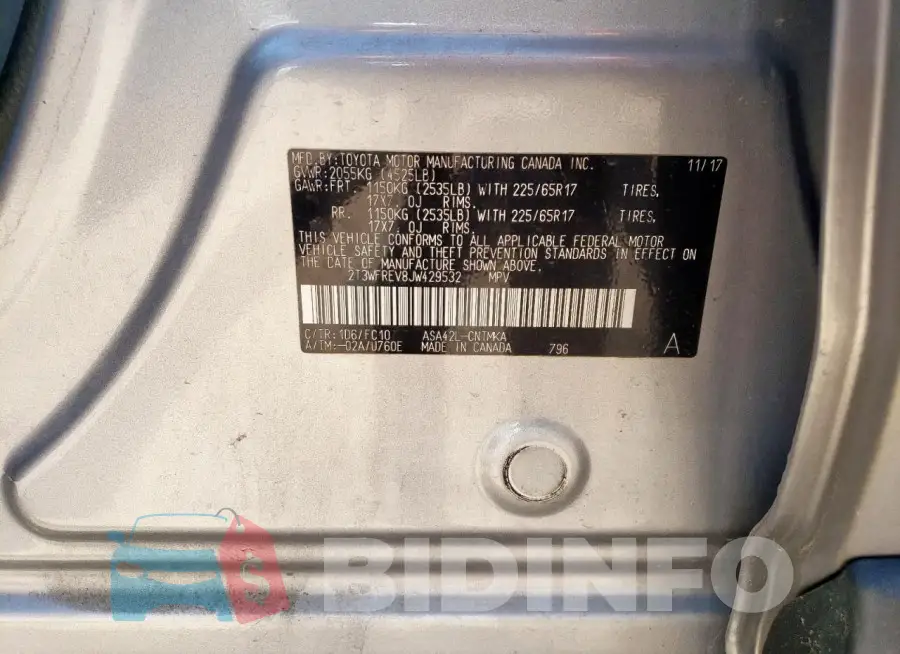 2T3WFREV8JW429532 Photo# 14