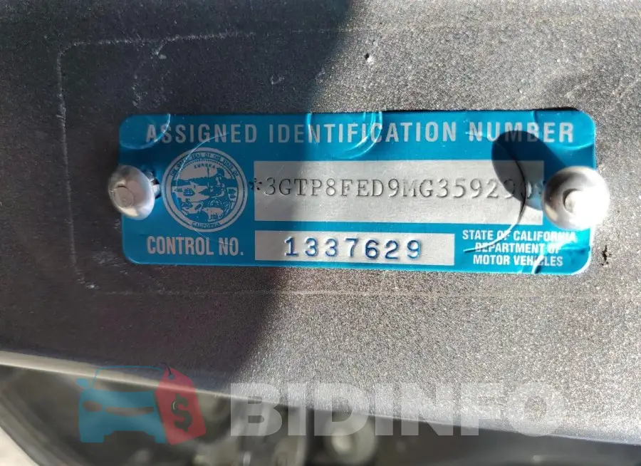 3GTP8FED9MG359290 Photo# 12