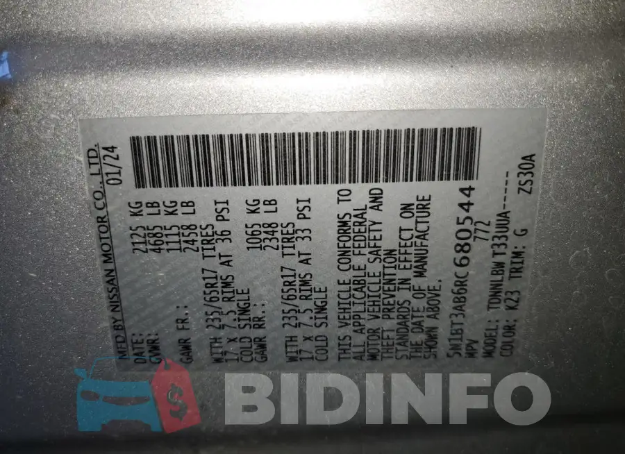 5N1BT3AB6RC680544 Photo# 12