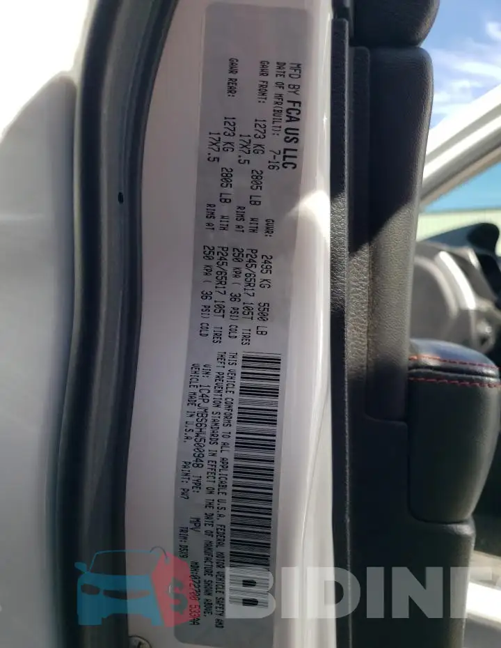 1C4PJMBS6HW500948 Photo# 12