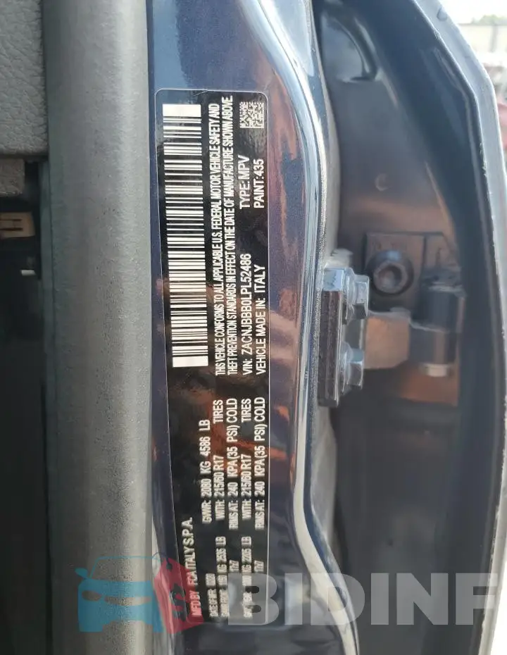 ZACNJBBB0LPL52486 Photo# 14