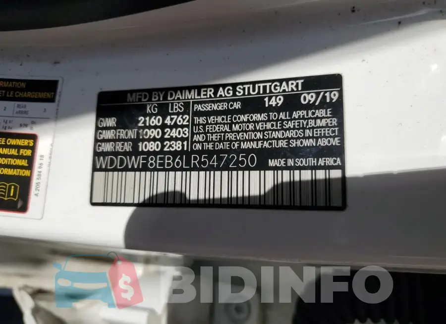 WDDWF8EB6LR547250 Photo# 12
