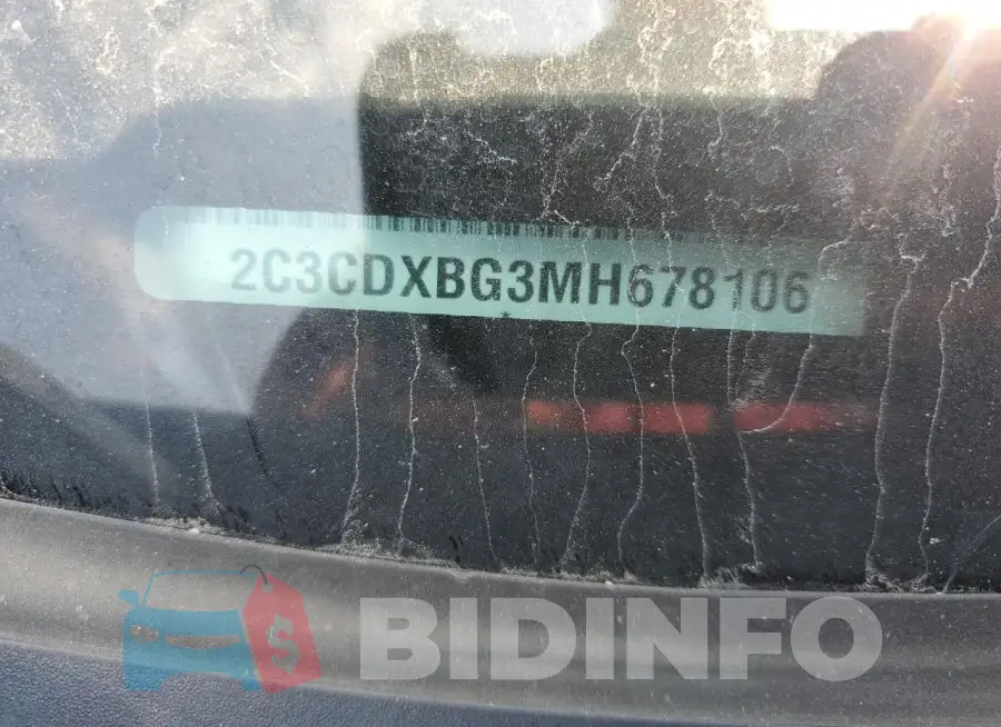 2C3CDXBG3MH678106 Photo# 12