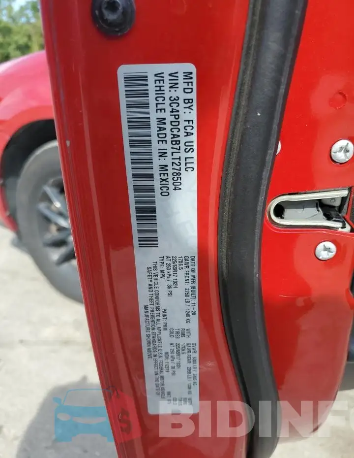 3C4PDCAB7LT278504 Photo# 13